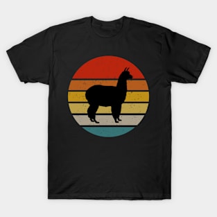 alpaca retro T-Shirt